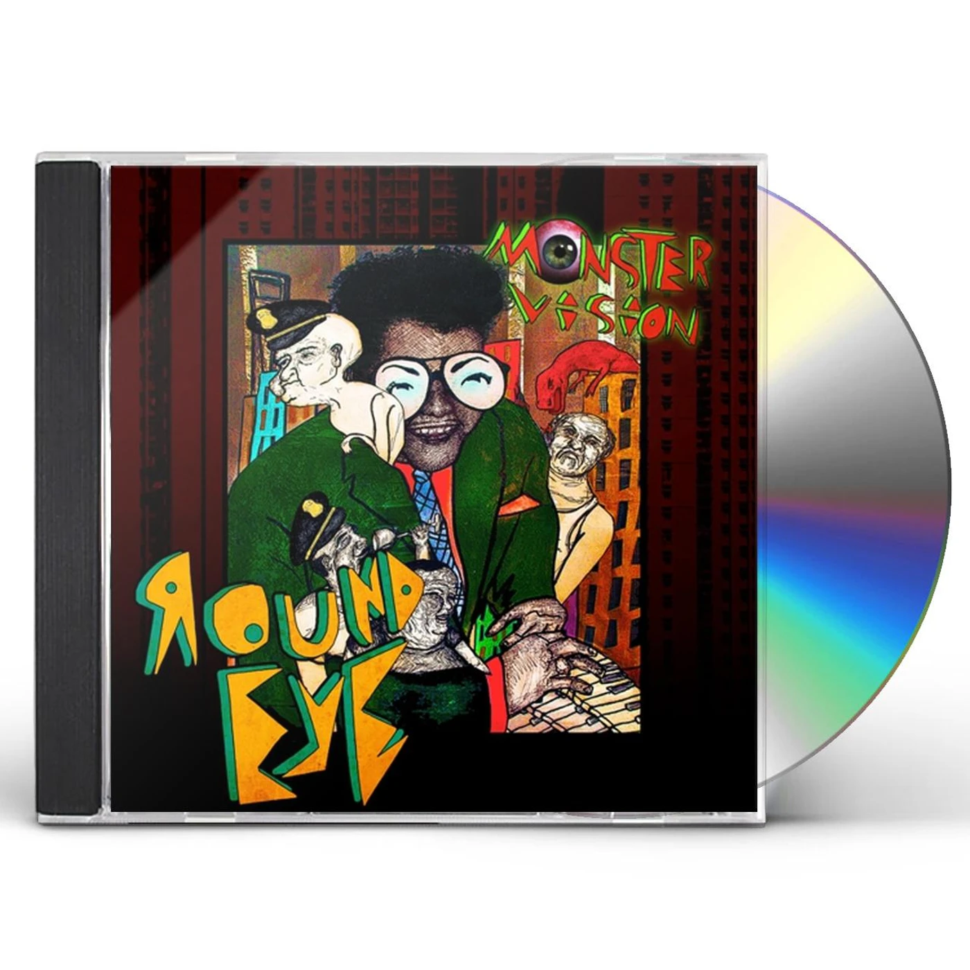 Round Eye MONSTERVISION CD