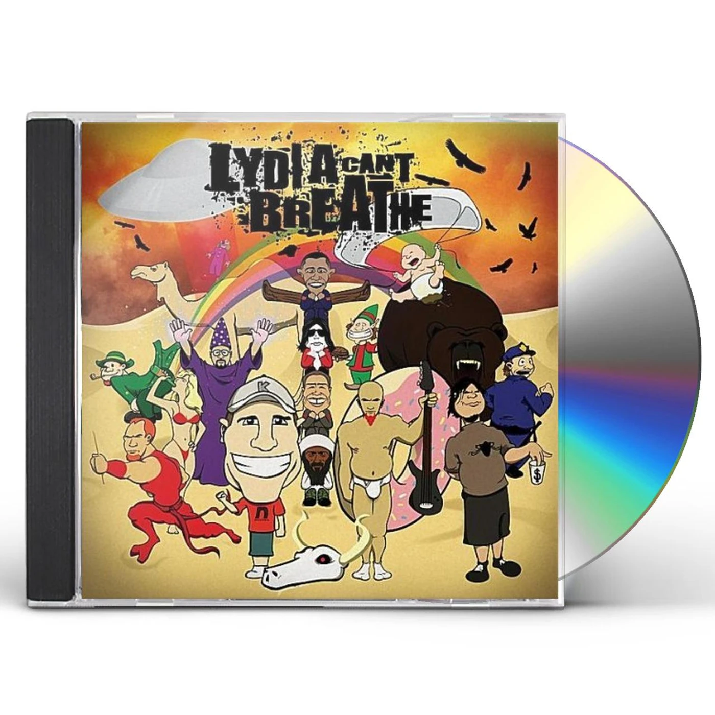 Lydia Can't Breathe AT THE BOTTOM OF THE PODUM STOLE CD