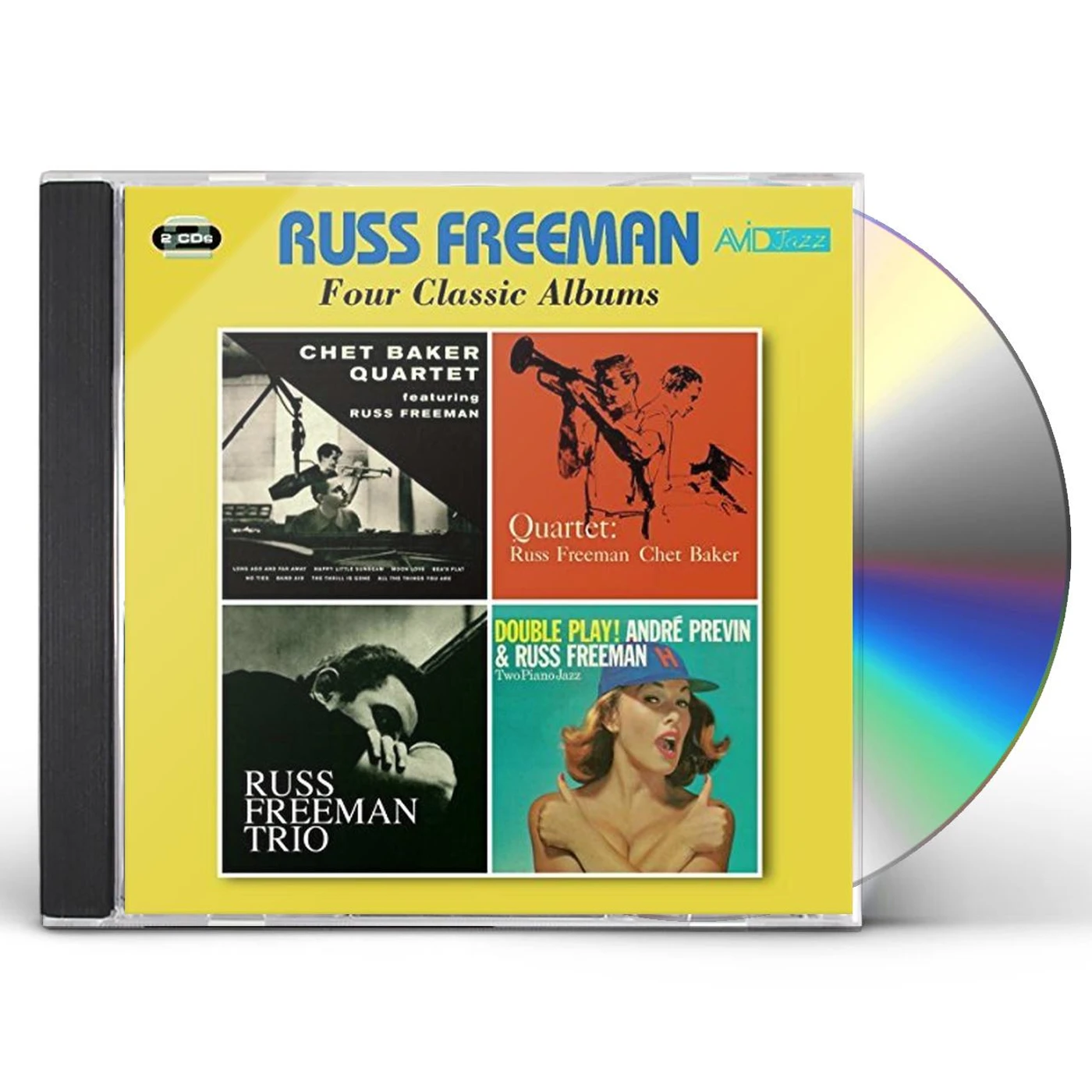 4 LPS - QUARTET FEATURING RUSS FREEMAN / QUARTET CD