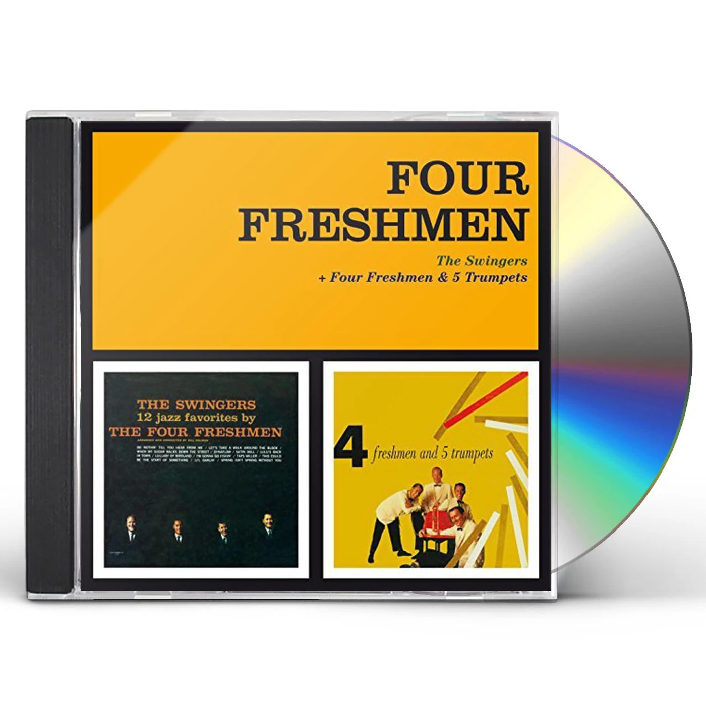 SWINGERS + The Four Freshmen & 5 TRUMPETS CD