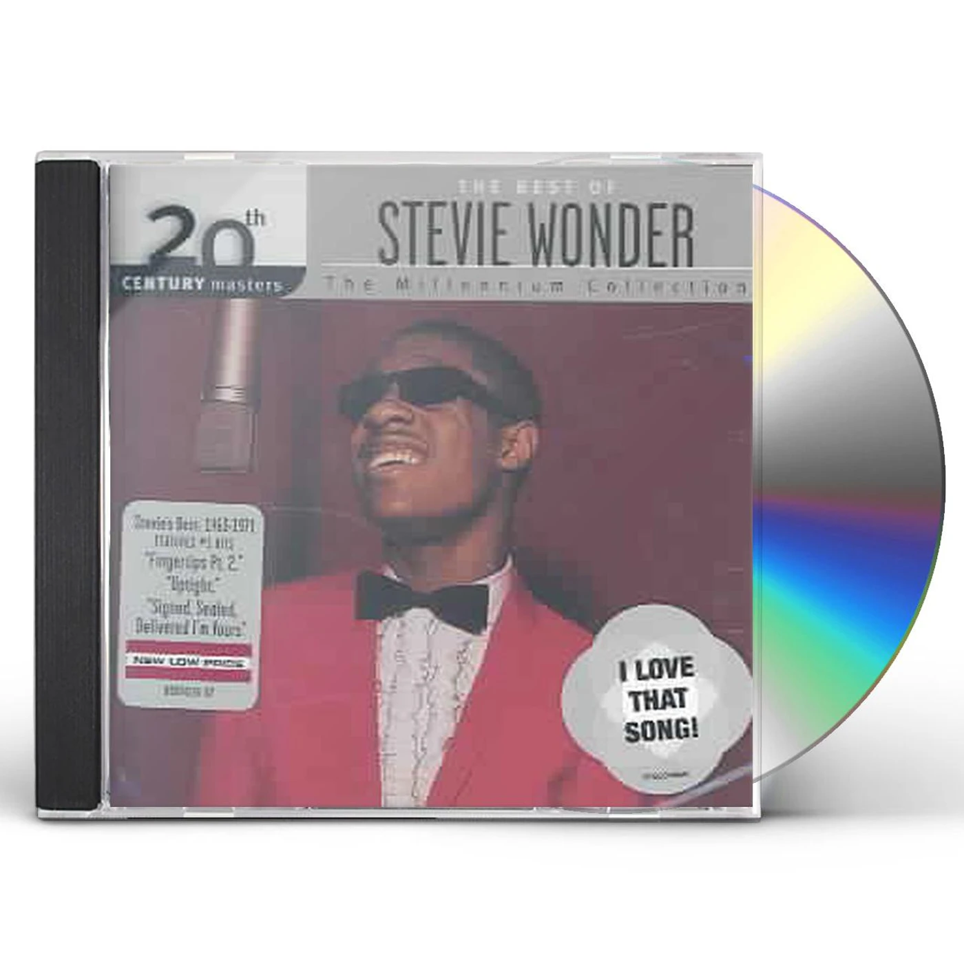 Stevie Wonder 20TH CENTURY MASTERS: MILLENNIUM COLLECTION CD