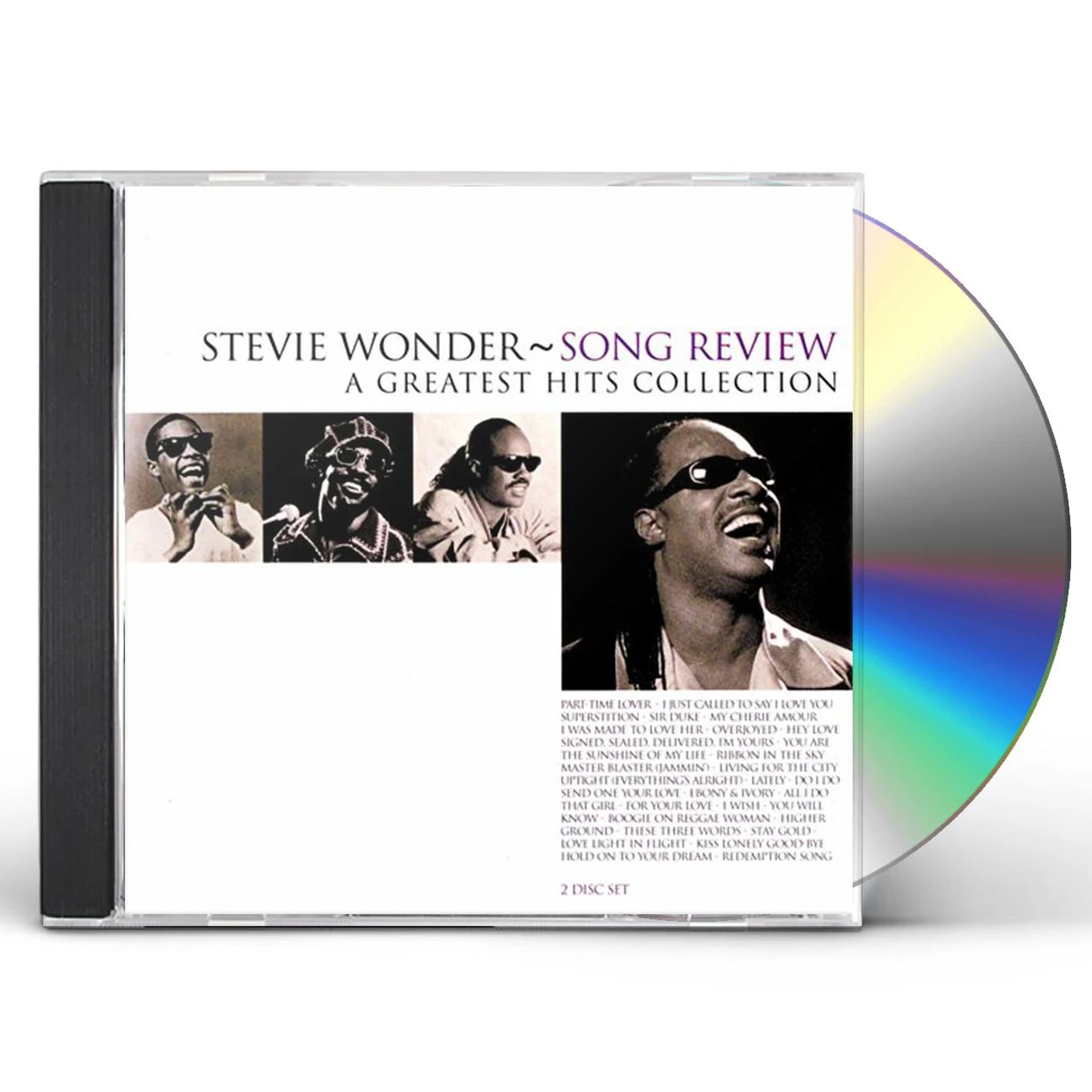 Stevie Wonder SONG REVIEW-A GREATEST HITS COLLECTION CD