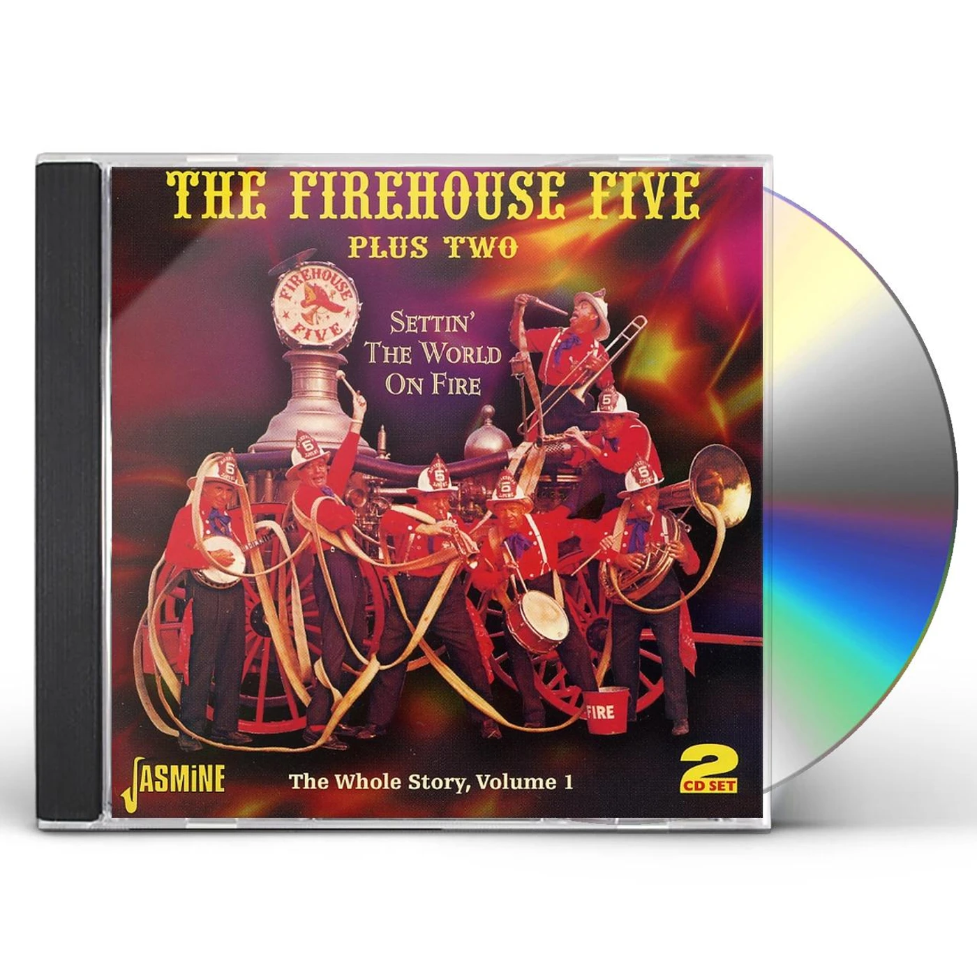 Firehouse Five Plus Two SETTIN THE WORLD ONE FIRE: WHOLE STORY 1 CD