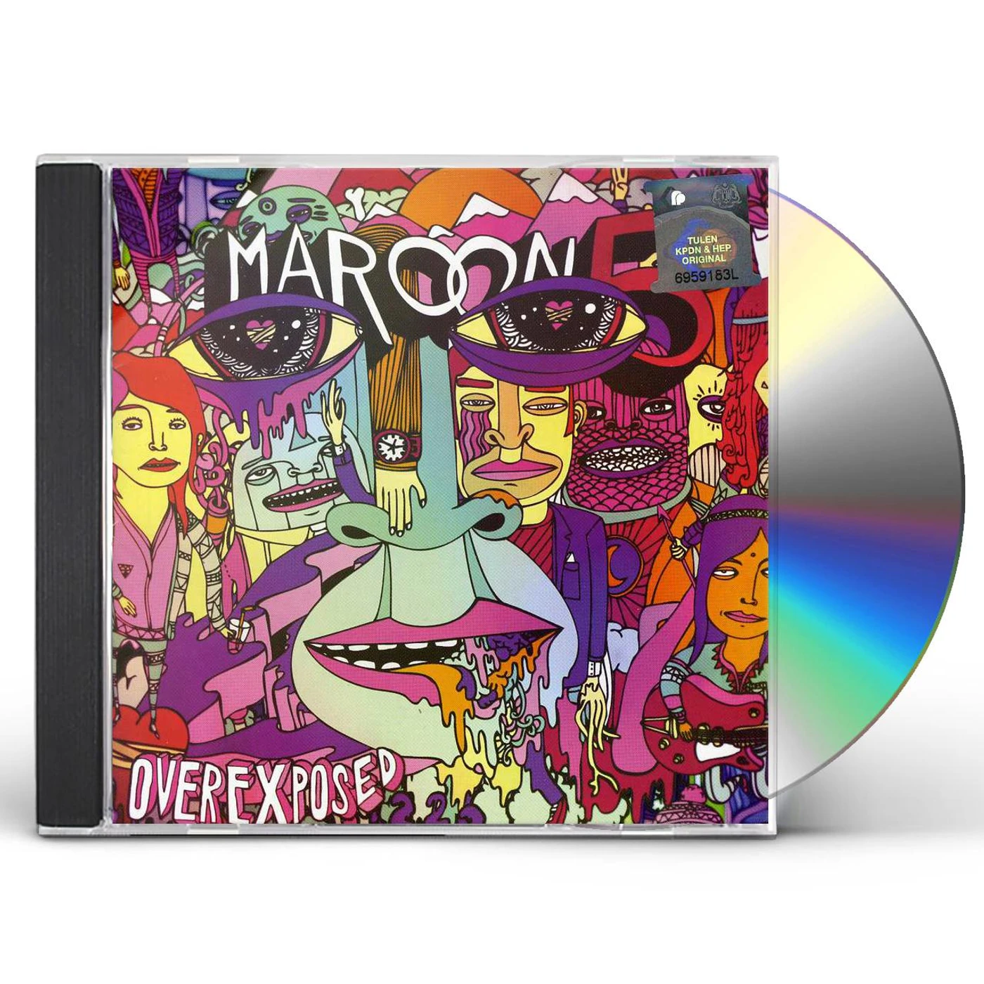 Maroon 5 OVEREXPOSED: INTERNATIONAL EDITION CD