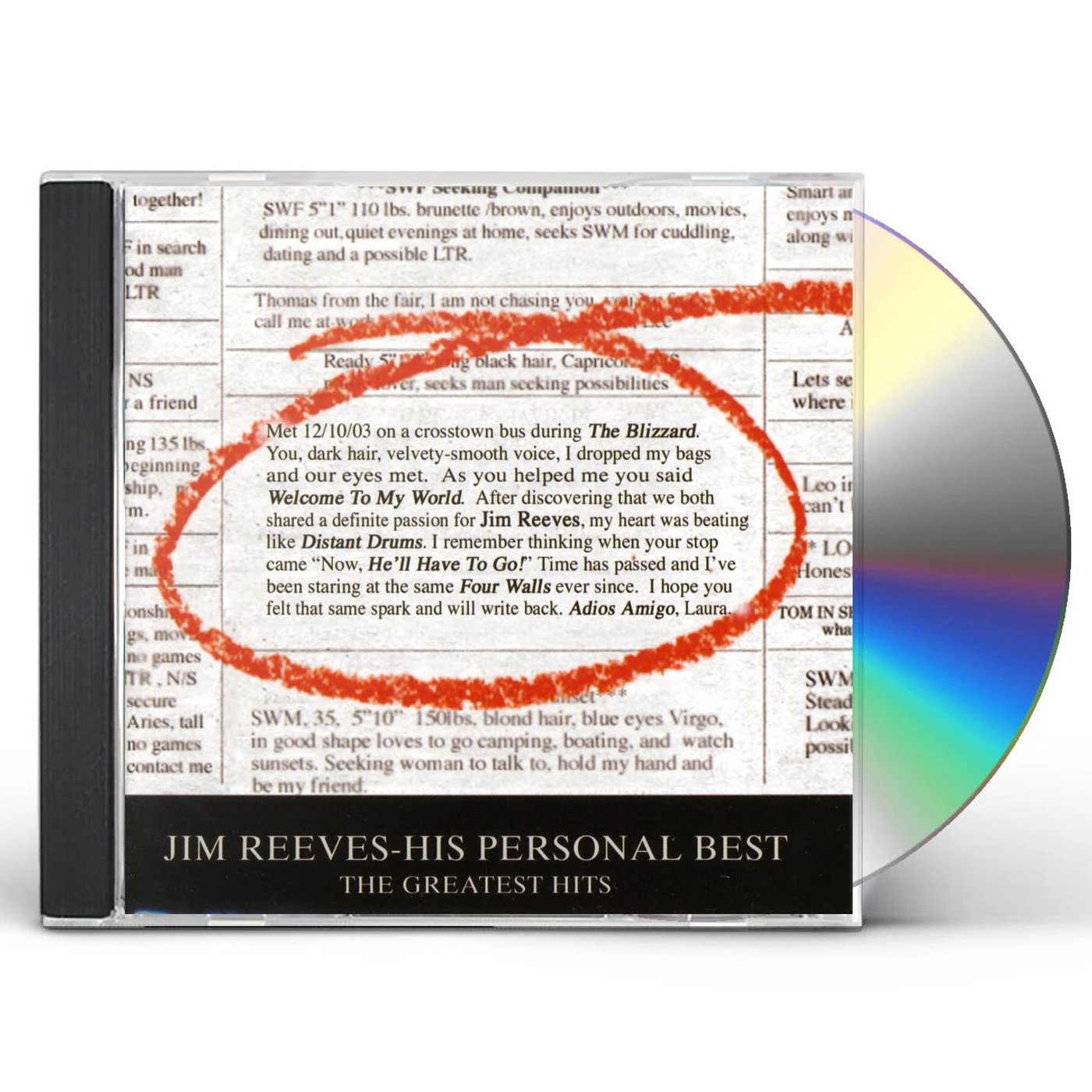 Jim Reeves HIS PERSONAL BEST CD