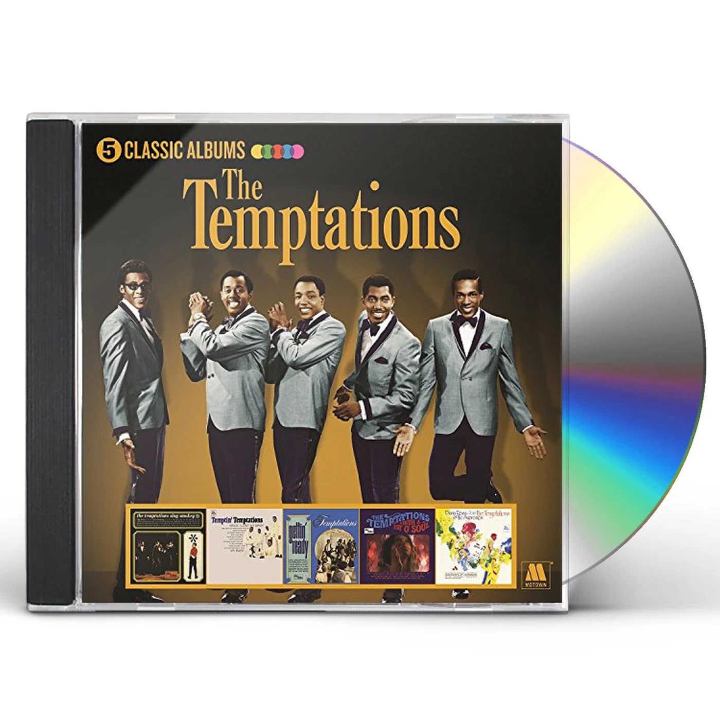 The Temptations 5 CLASSIC ALBUMS CD