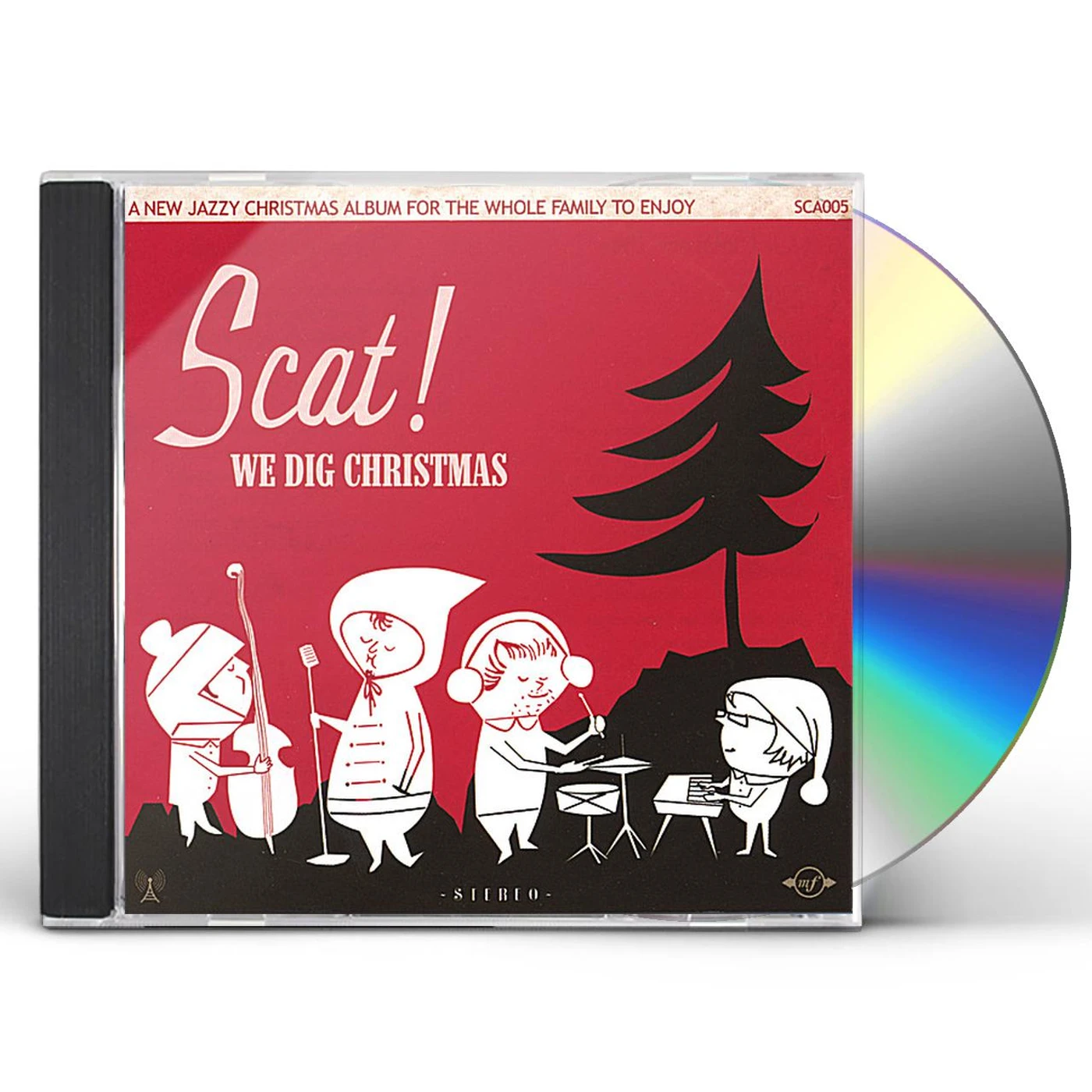 Scat WE DIG CHRISTMAS CD