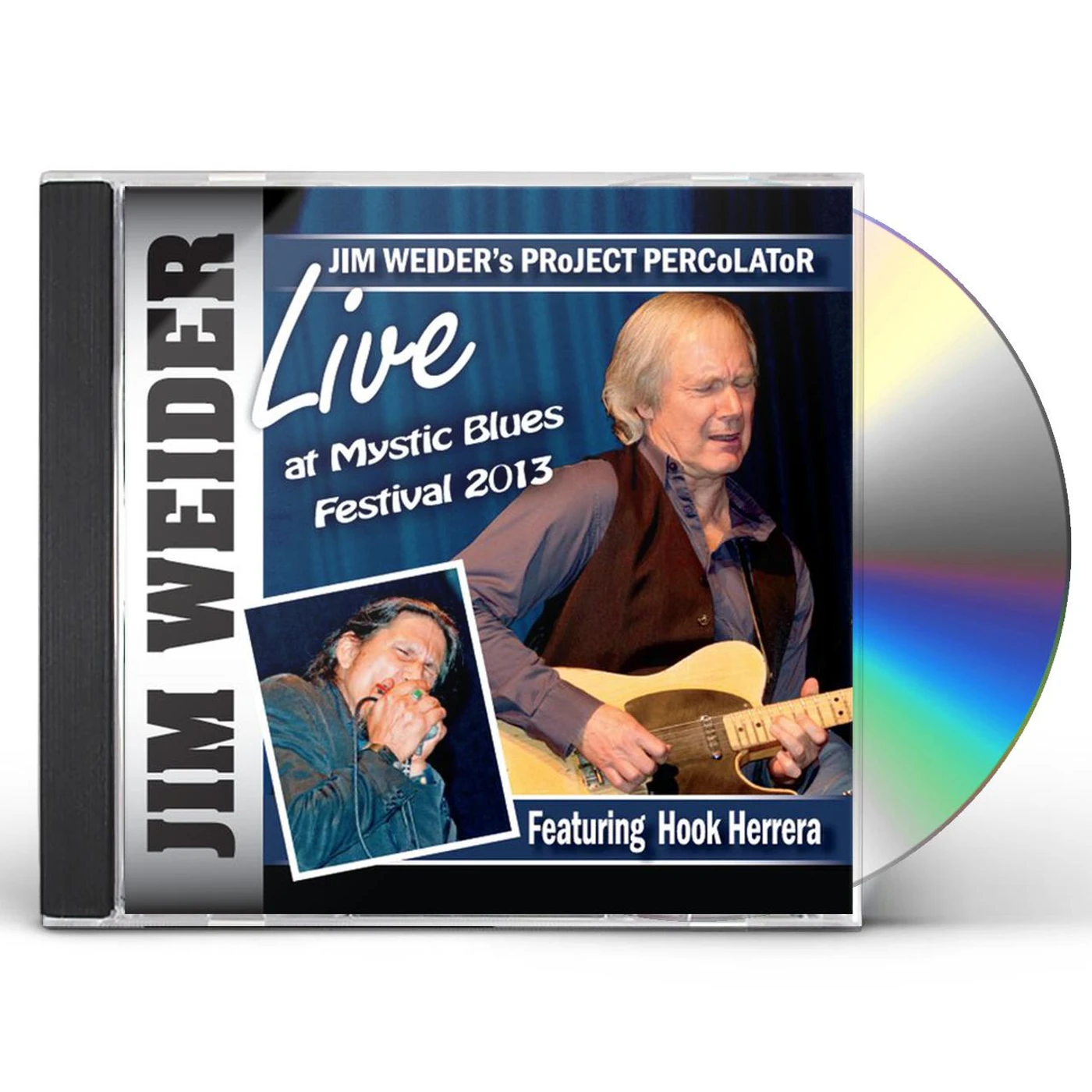 Jim Weider's PRoJECT PERCoLAToR LIVE AT THE MYSTIC BLUES FESTIVAL CD