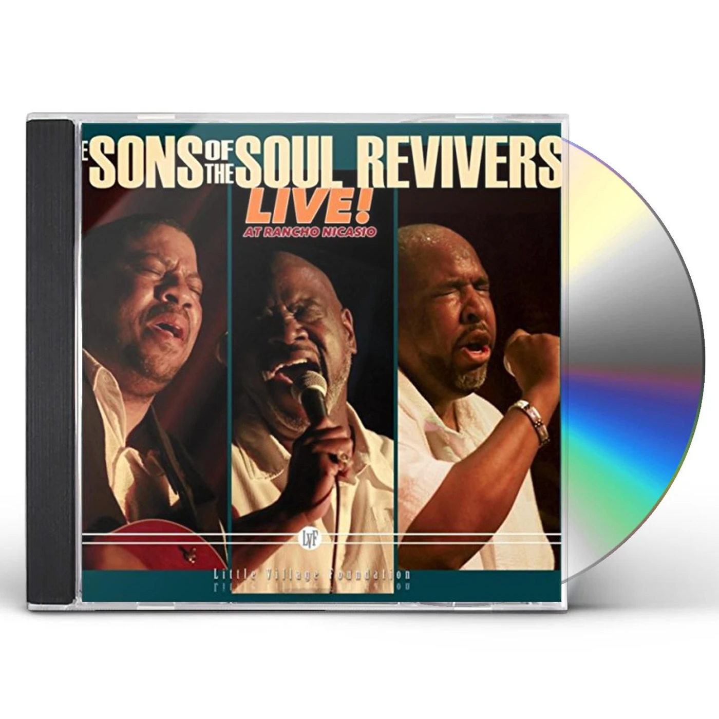 Sons Of The Soul Revivers LIVE AT RANCHO NICASIO CD