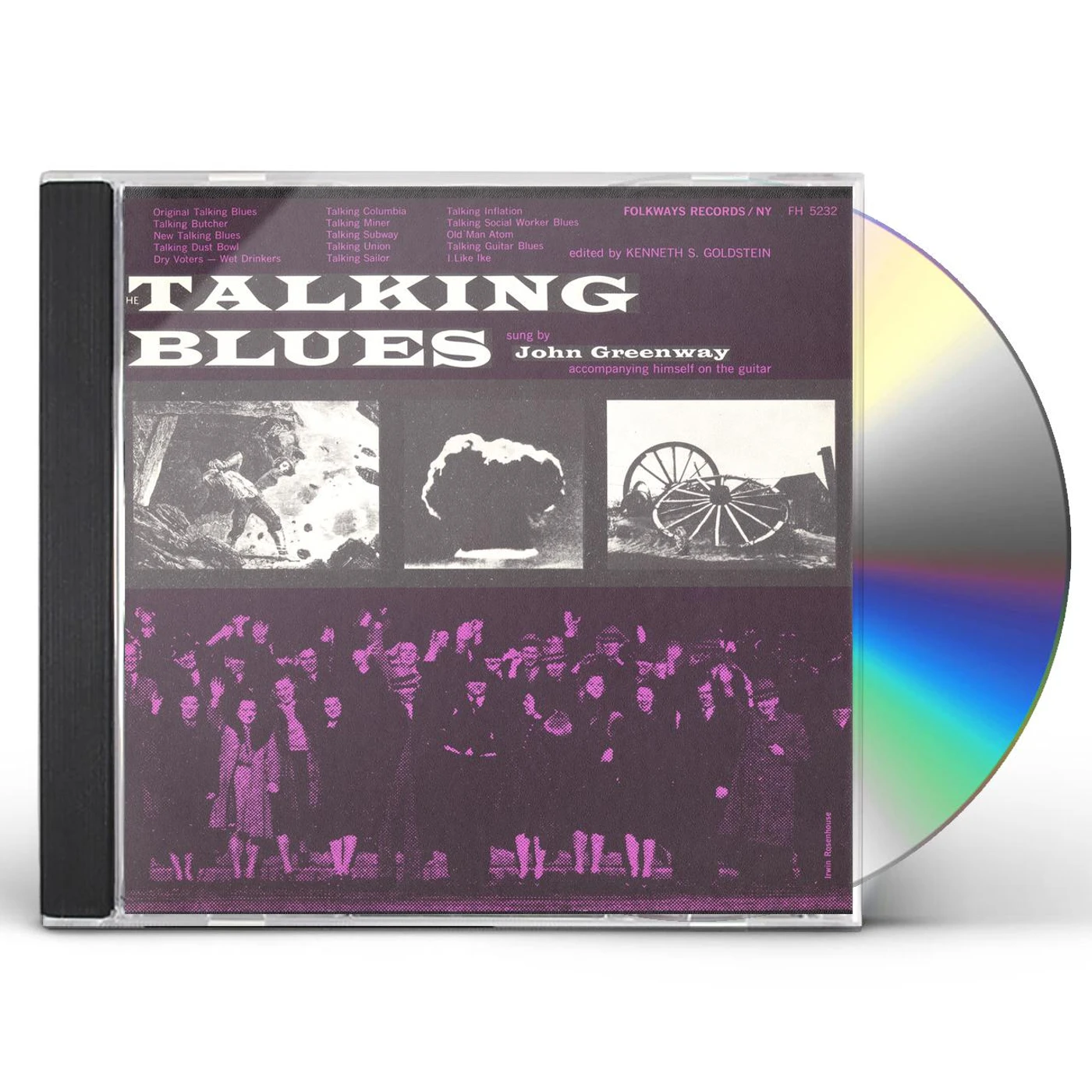 John Greenway TALKING BLUES CD