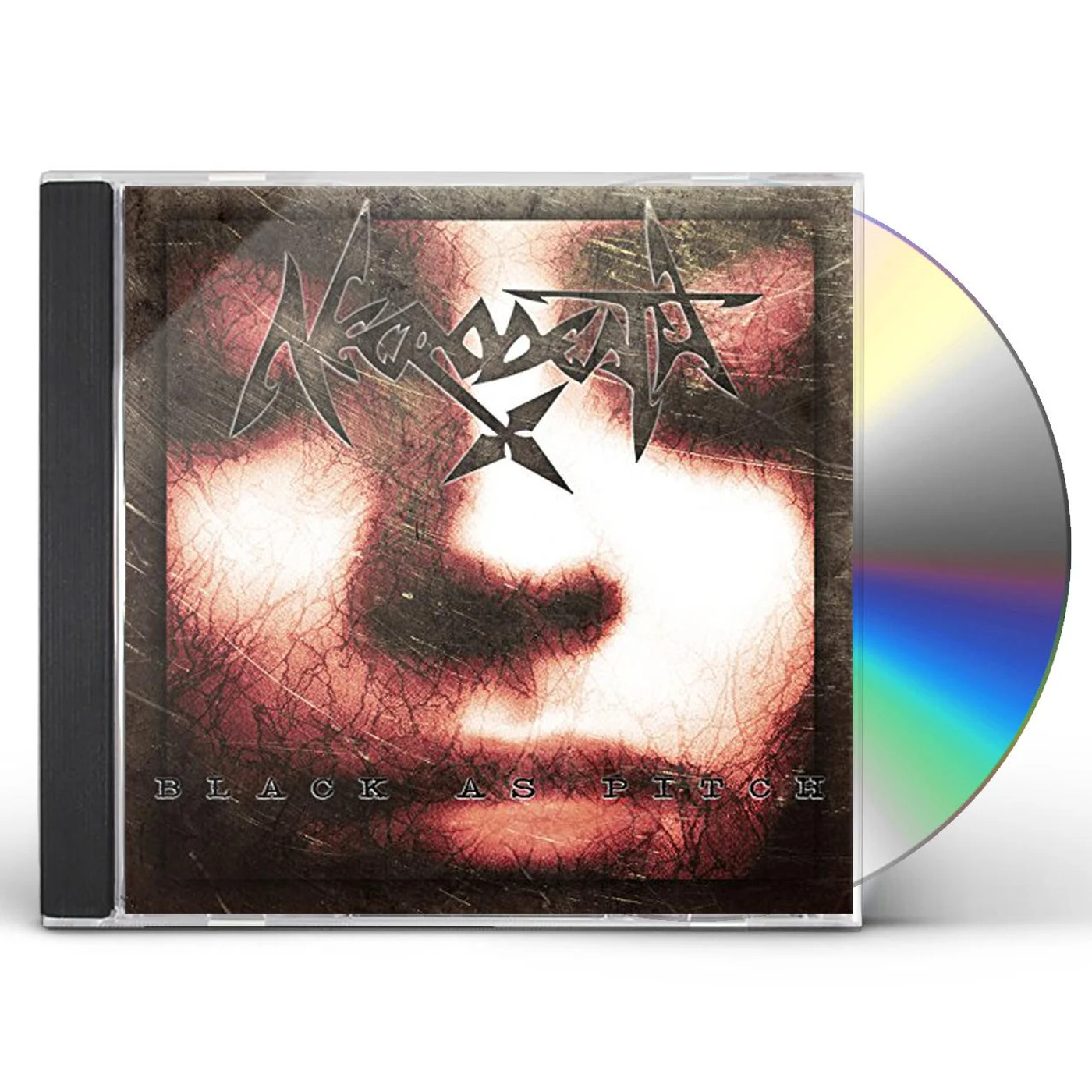 Necrodeath BLACK AS PITCH (RE-RELEASE) CD