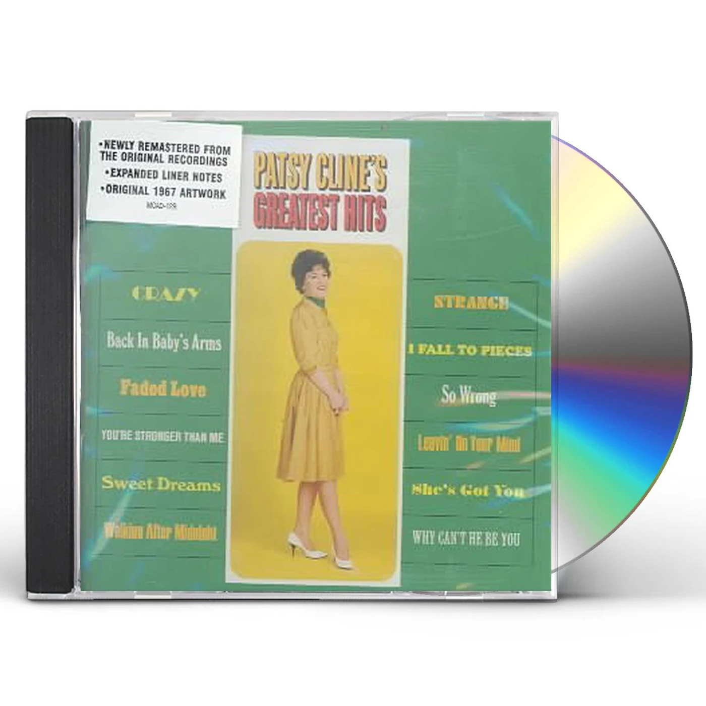 Patsy Cline GREATEST HITS CD