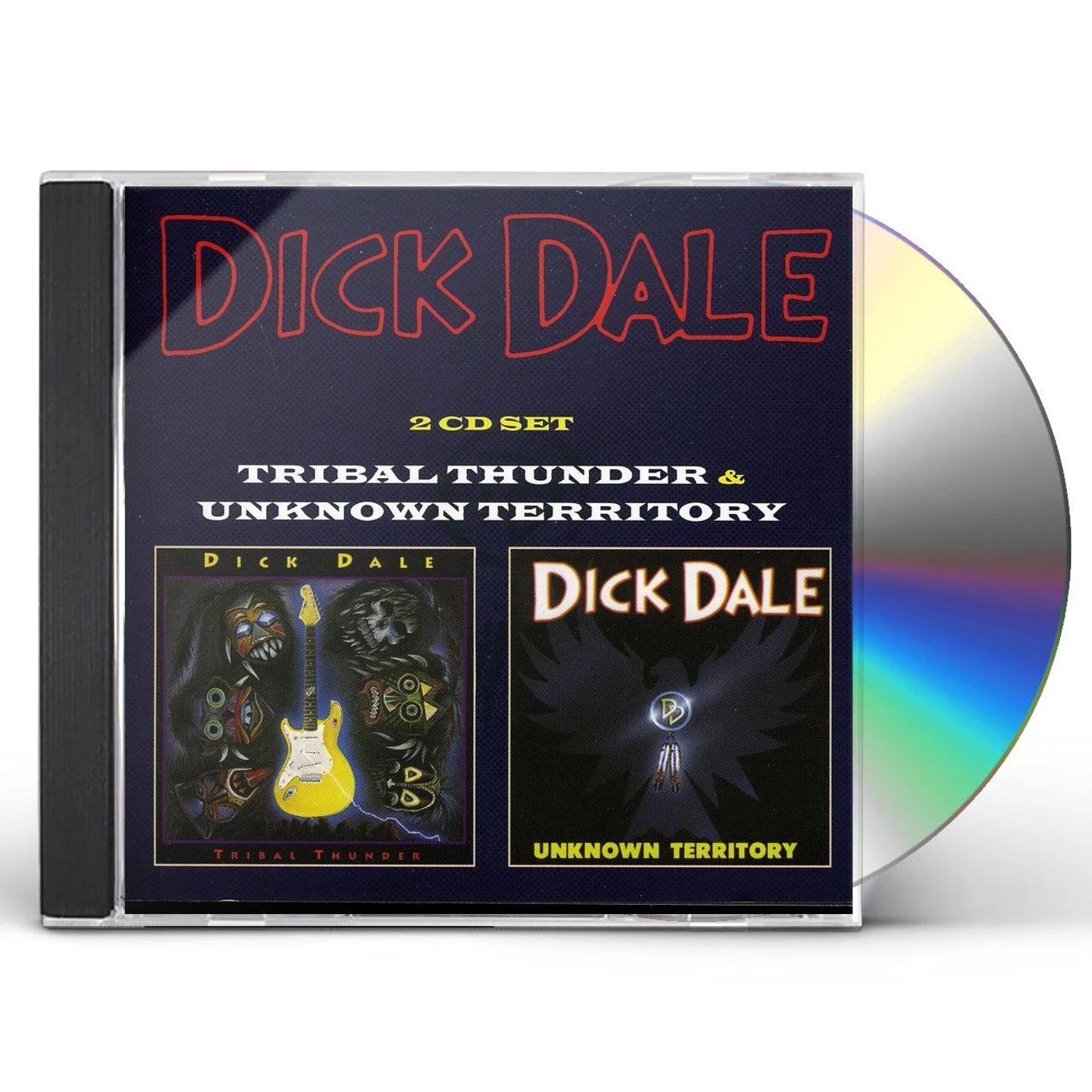 Dick Dale TRIBAL THUNDER / UNKNOWN TERRITORY CD