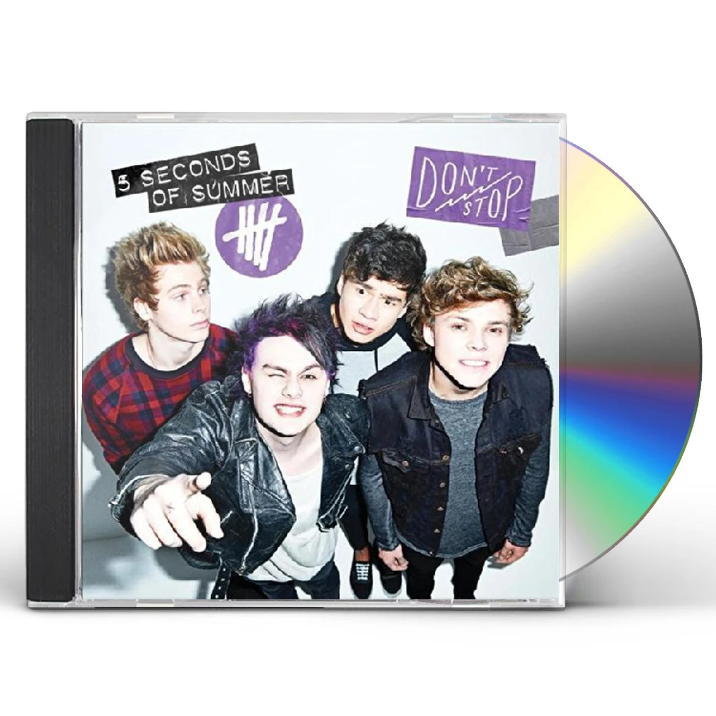 5 Seconds of Summer DON'T STOP (AUSTRALIAN BONUS STICKERS) CD