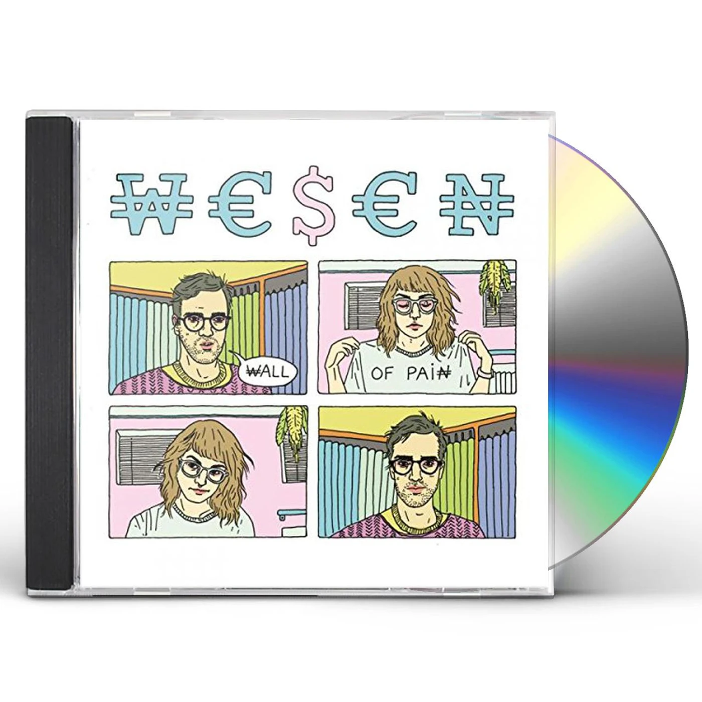 Wesen WALL OF PAIN CD