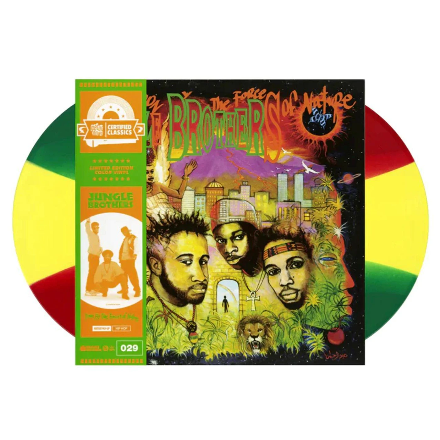 Jungle Brothers Done By The Forces Of Nature (2LP) Vinyl Record