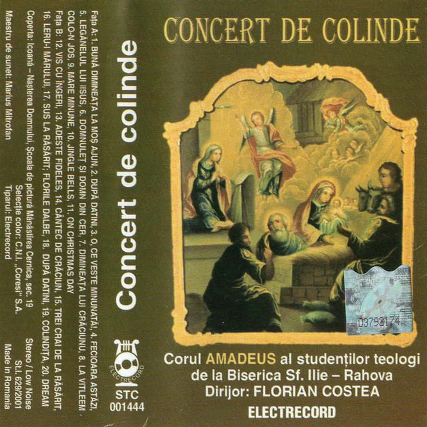 Corul Amadeus al studenților teologi de la Biserica Sf. Ilie- Rahova Brand Page