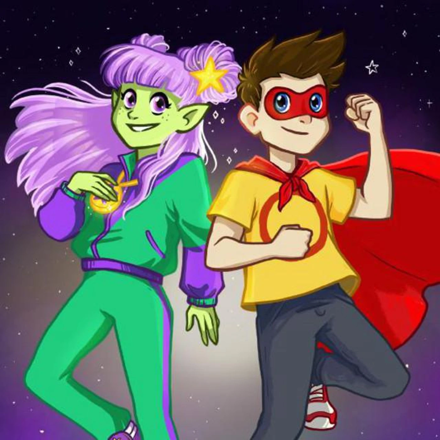 Út í geim og aftur heim