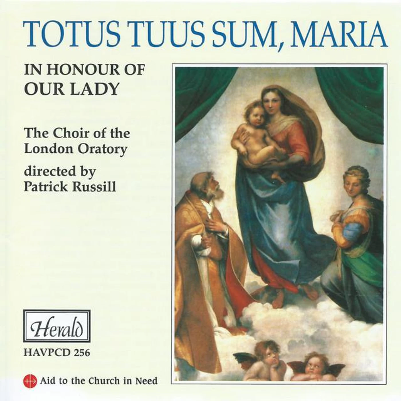 The Choir of the London Oratory Brand Page