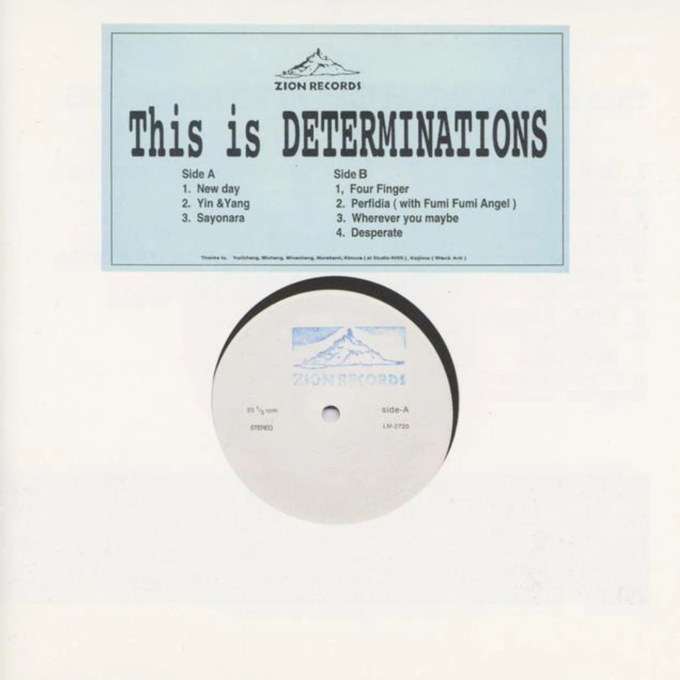 The Determinations Brand Page