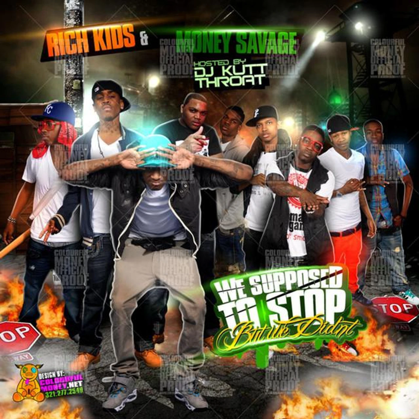 The Rich Kidz and Money Savage Hosted By DJ Kutt Throat Brand Page