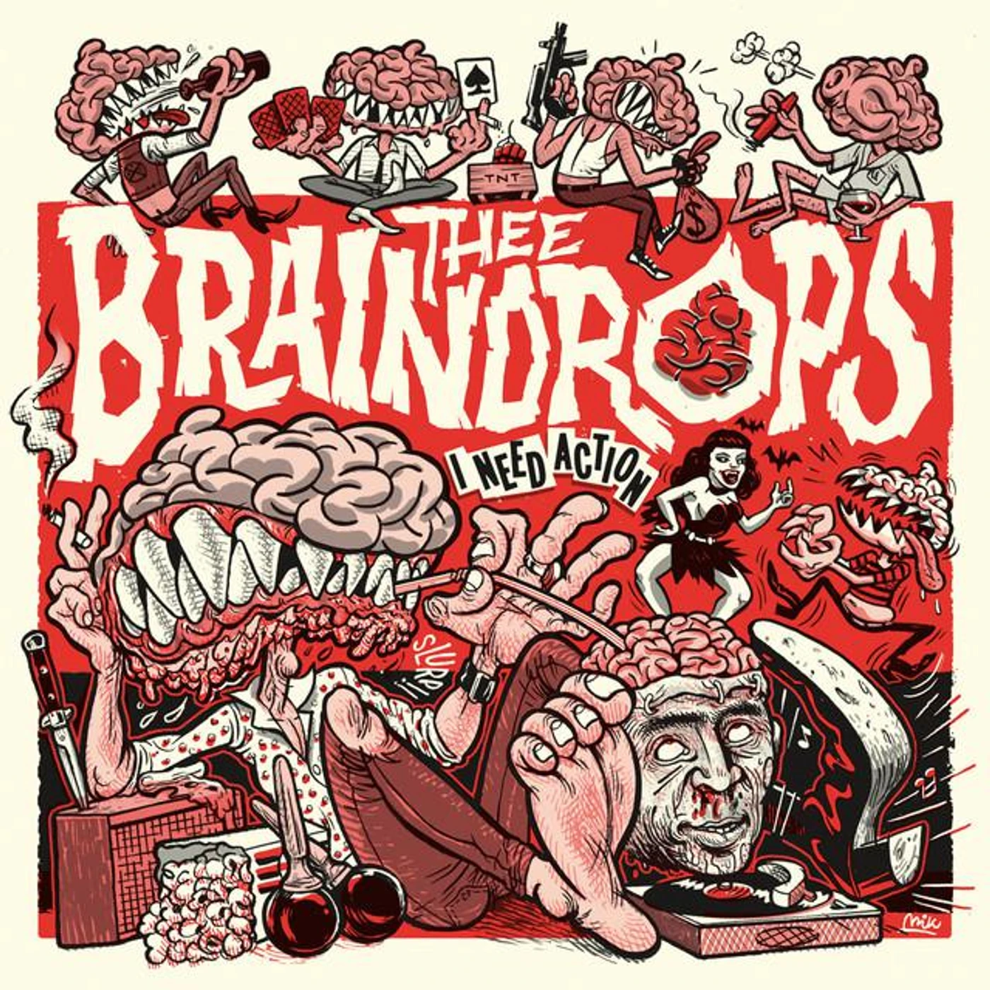 Thee Braindrops Brand Page