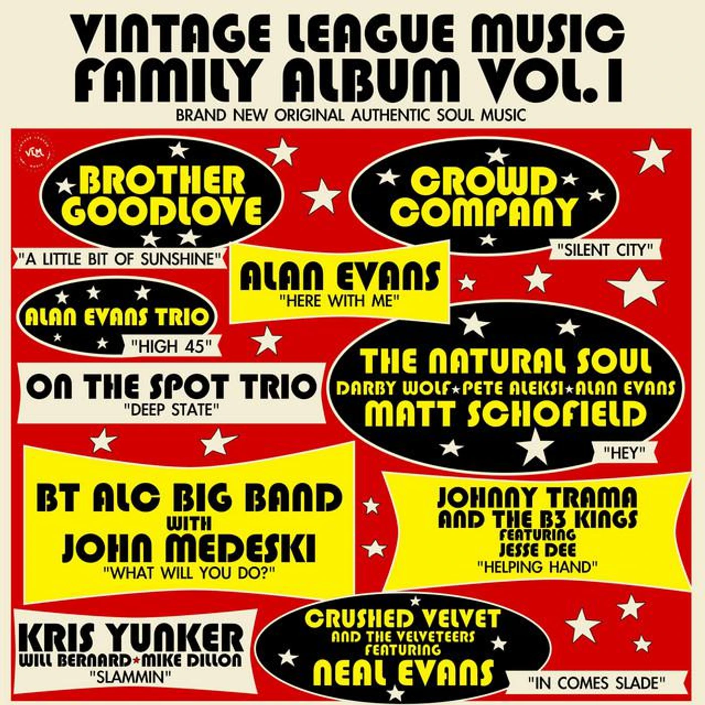 Vintage League Music Brand Page