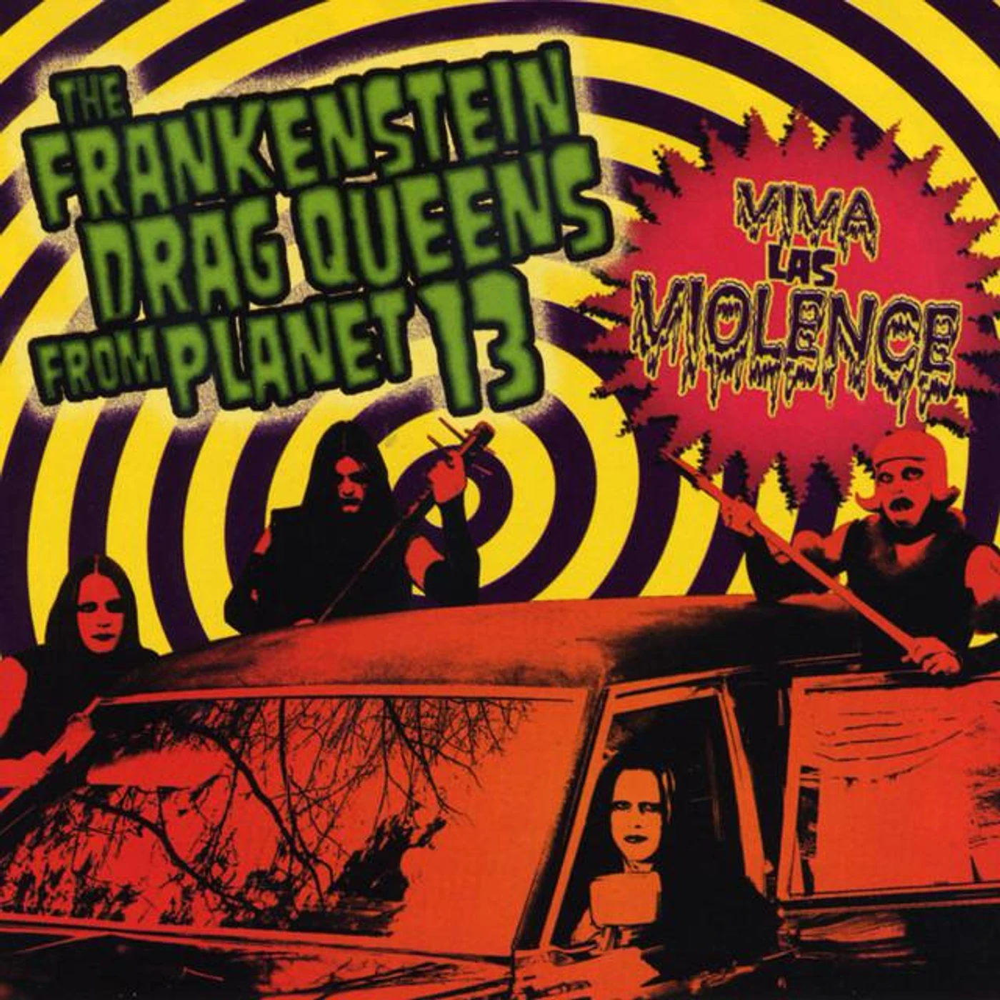 Wednesday 13's Frankenstein Drag Queens From Planet 13 Brand Page