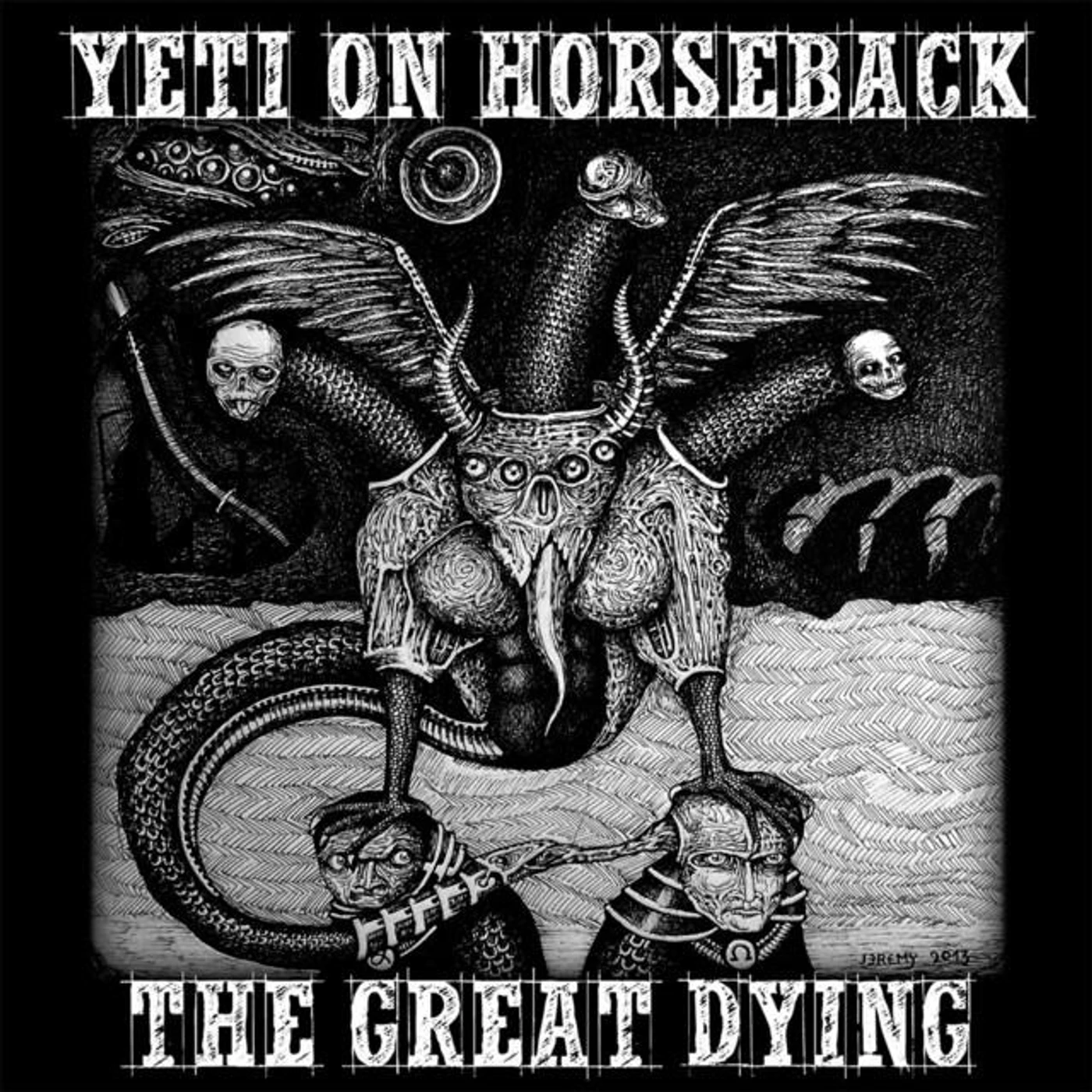 Yeti on Horseback
