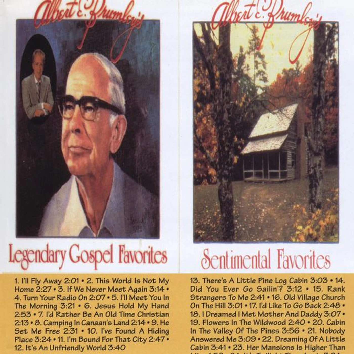 Albert E. Brumley Jr. Brand Page