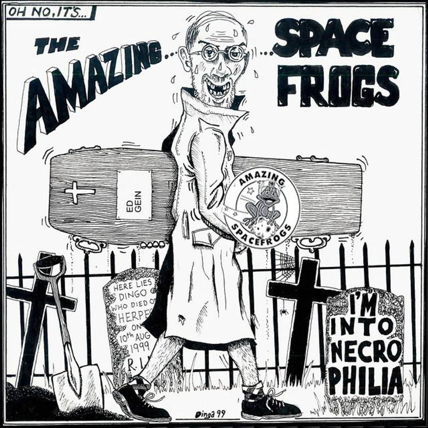 Amazing Space Frogs