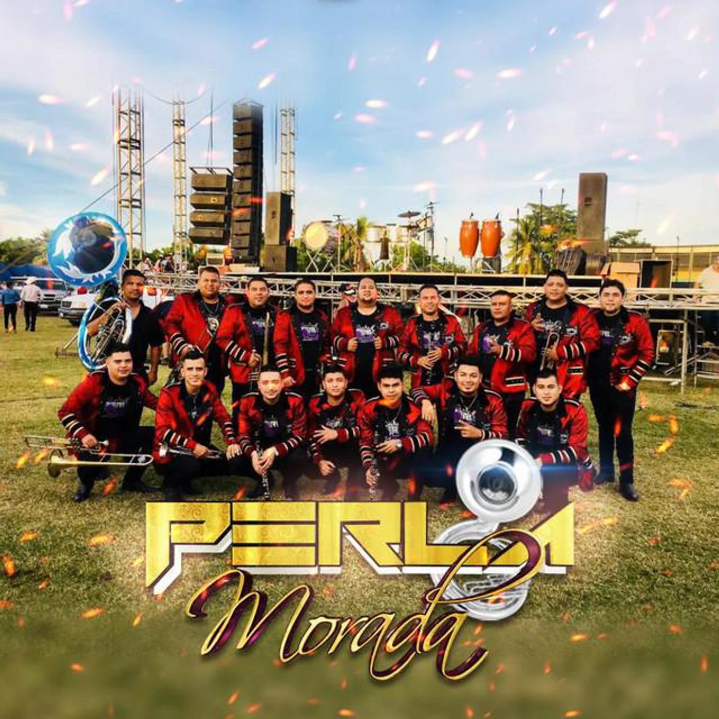 Banda Perla Morada Brand Page