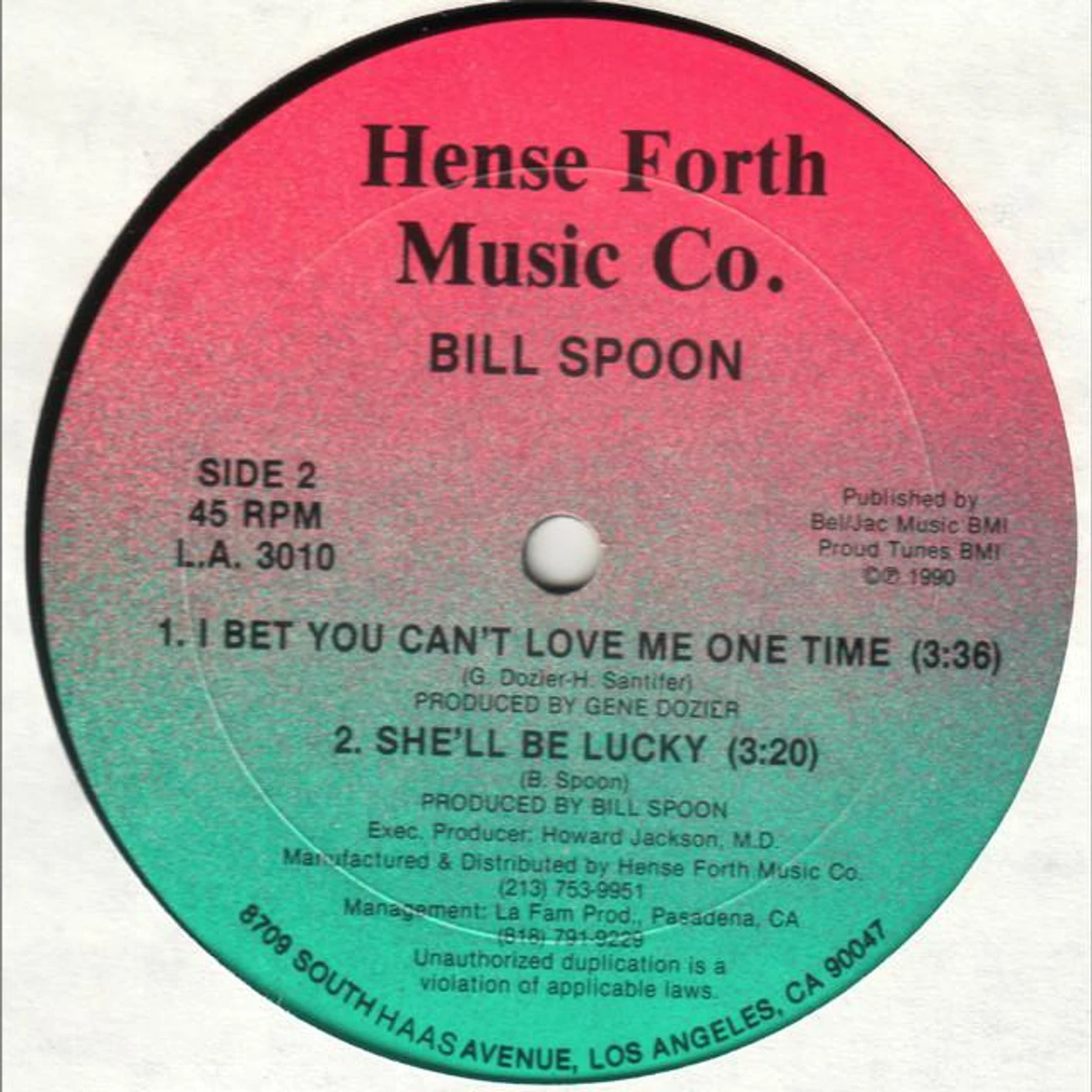 Bill Spoon Brand Page