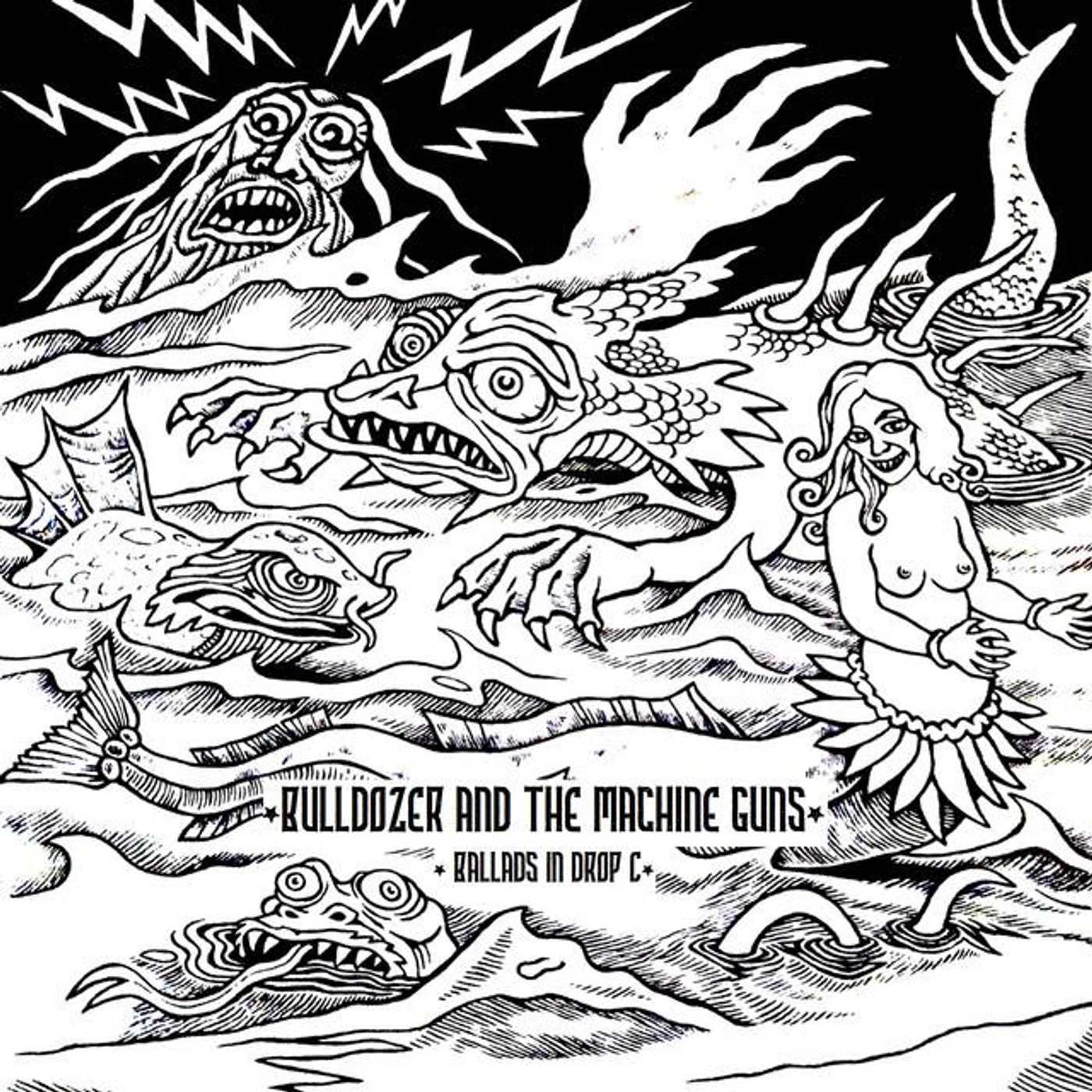 Bulldozer and the machine guns