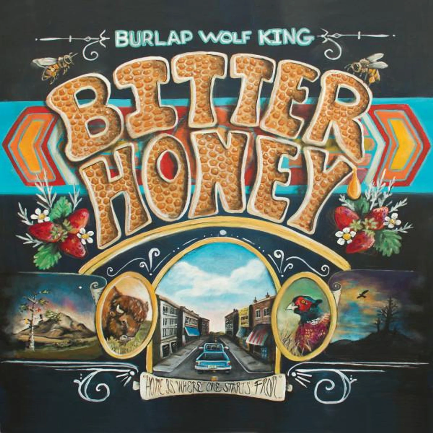 Burlap Wolf King Brand Page