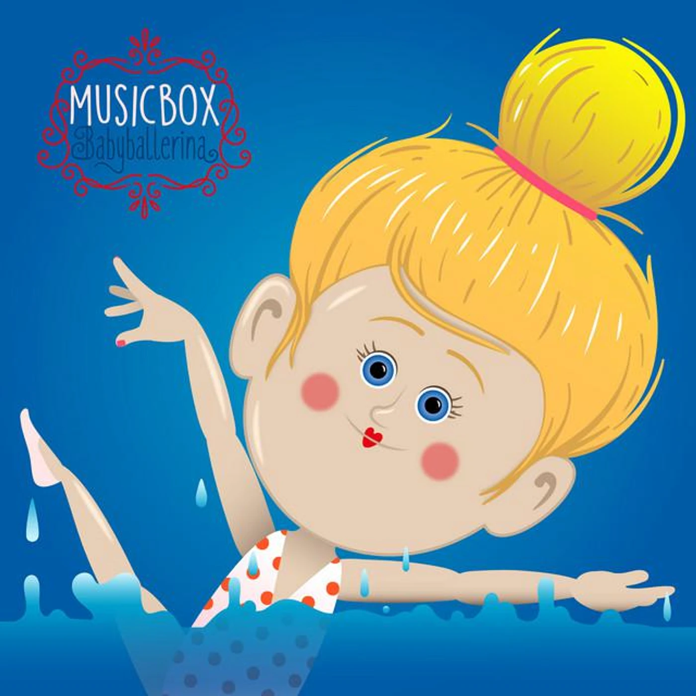 Caixa De Música Bebê Bailarina
