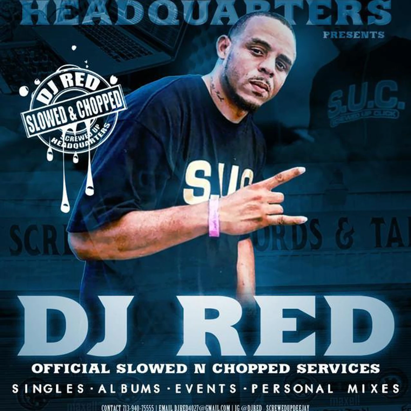 DJ Red Brand Page