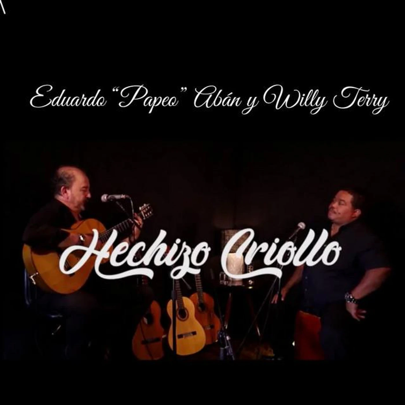 Eduardo "Papeo" Abán y Willy Terry