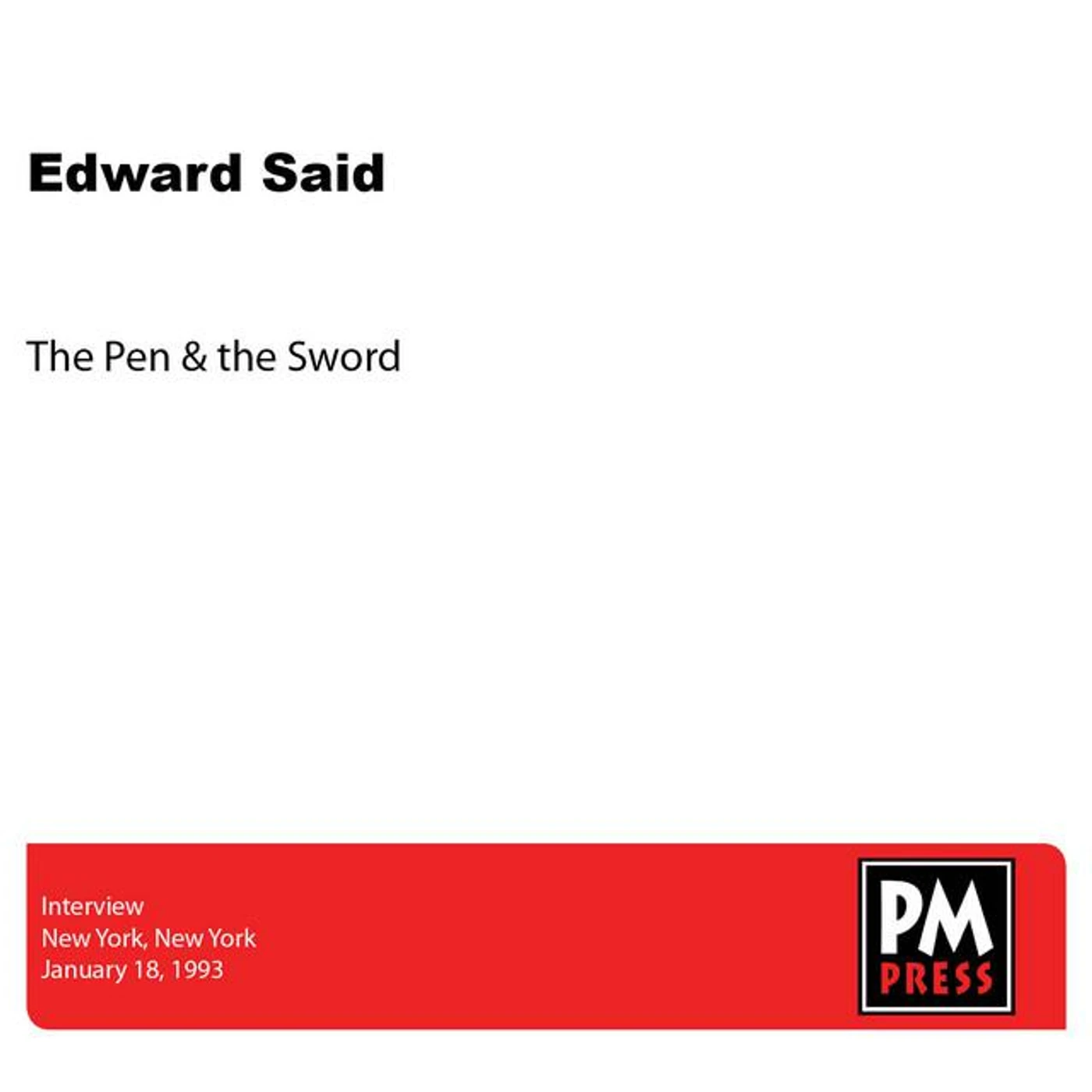 Edward Said Brand Page