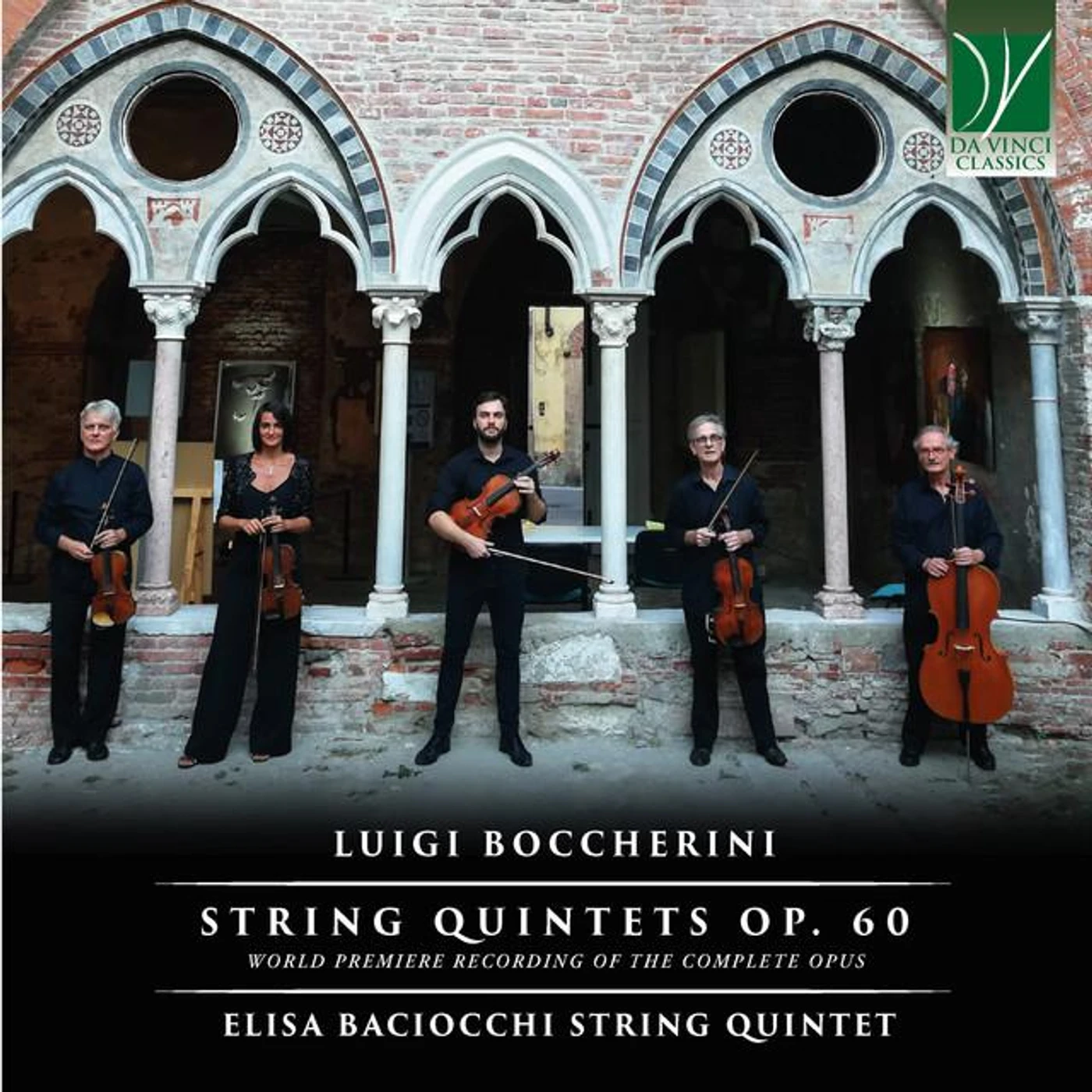 Elisa Baciocchi String Quintet Brand Page