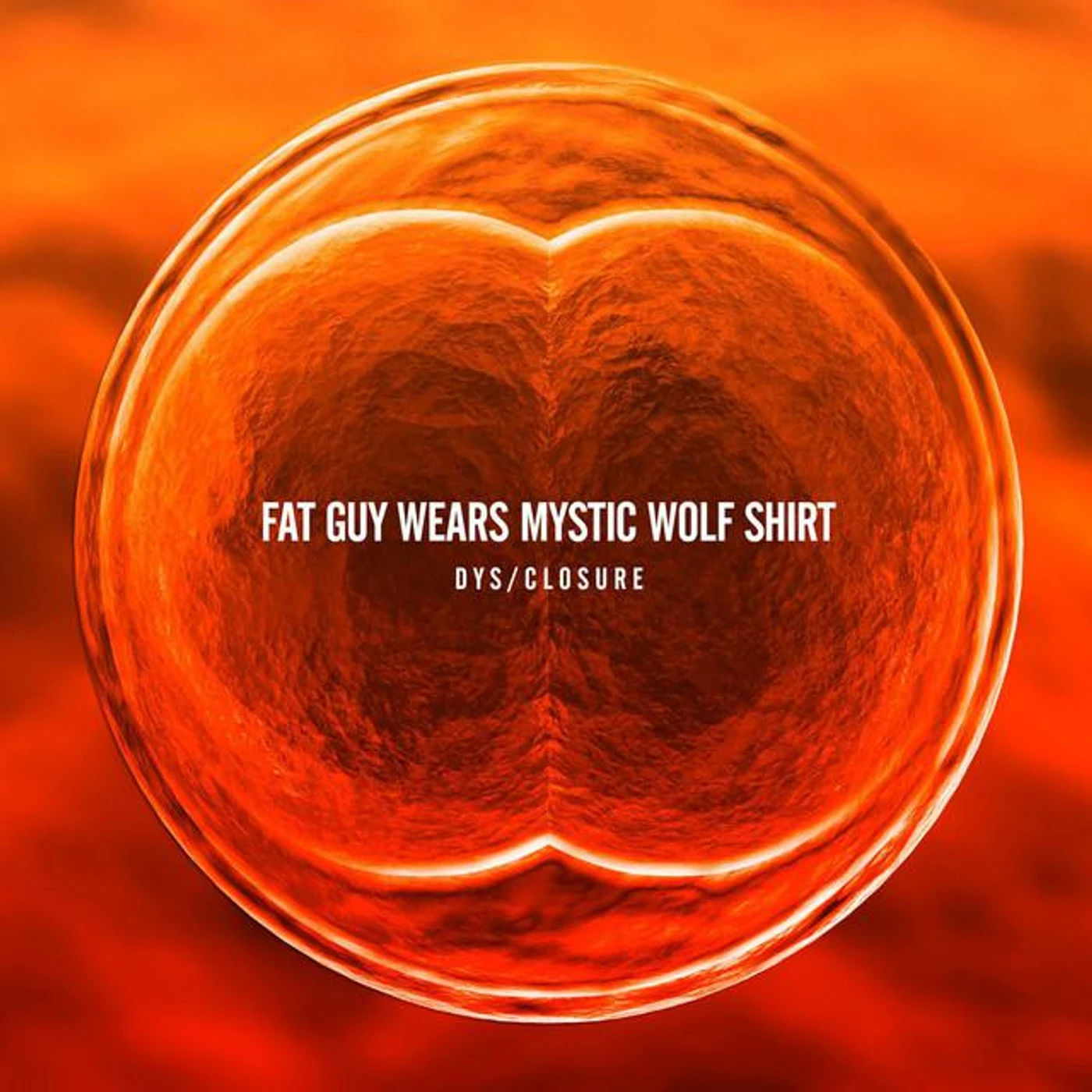 Fat Guy Wears Mystic Wolf Shirt