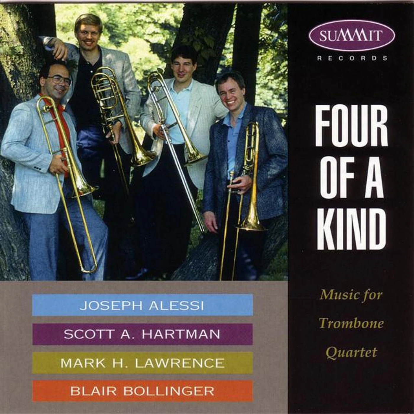 Four Of A Kind - The Trombone Quartet Brand Page
