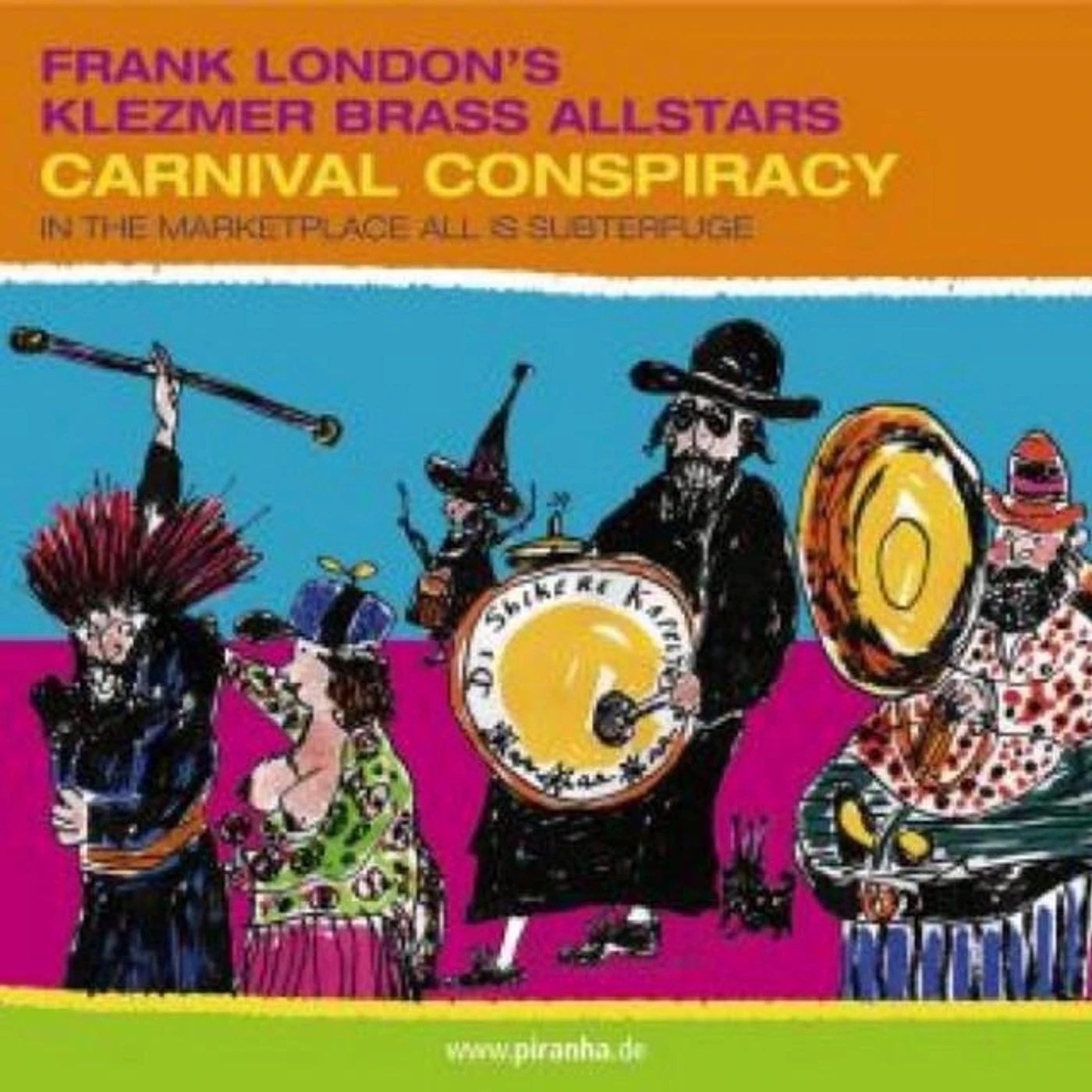 Frank London's Klezmer Brass Allstars Brand Page