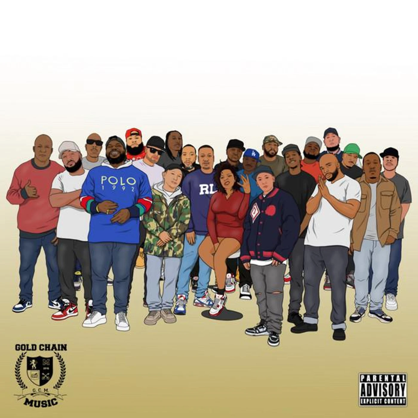 Gold Chain Music Brand Page