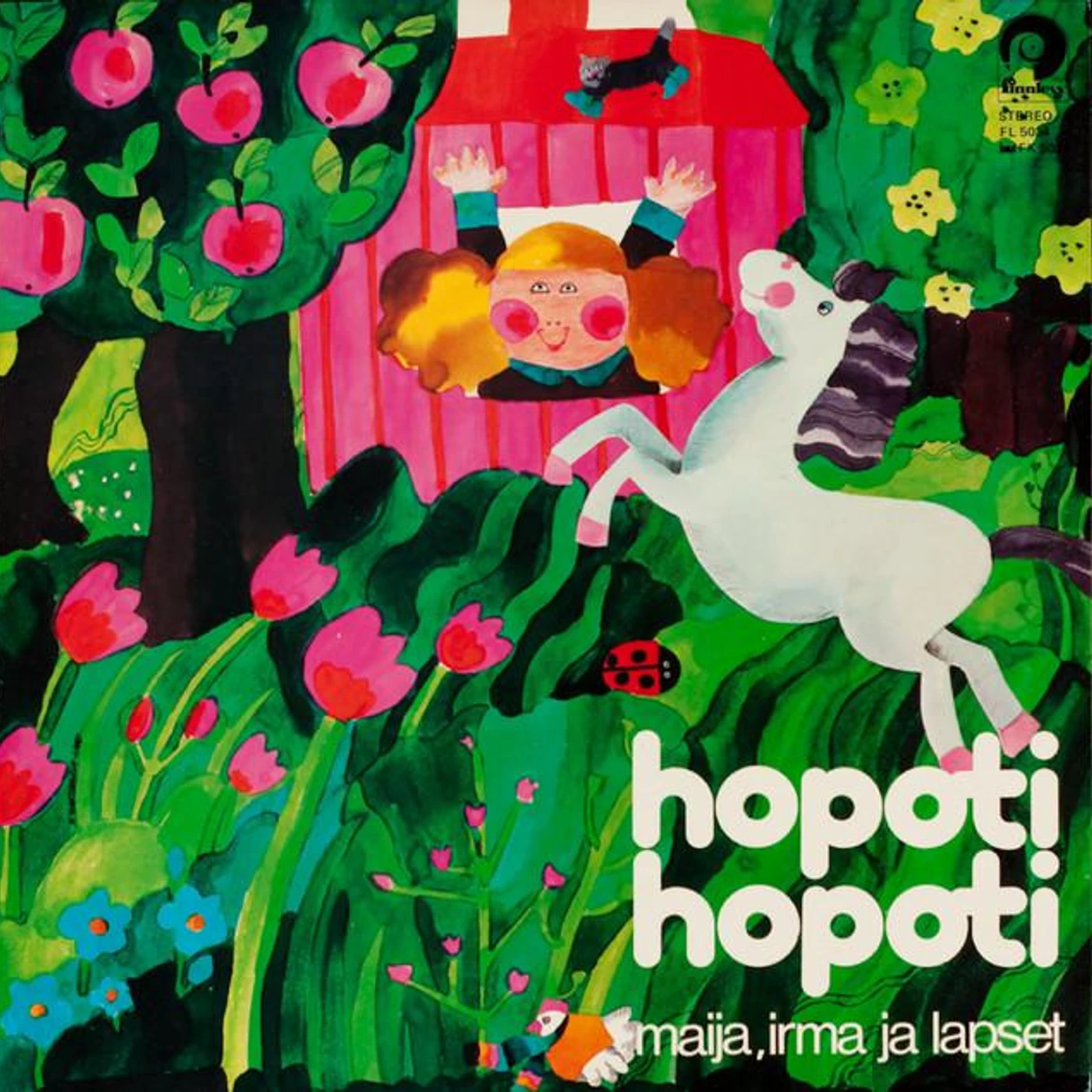 Irma Tapio ja lapset