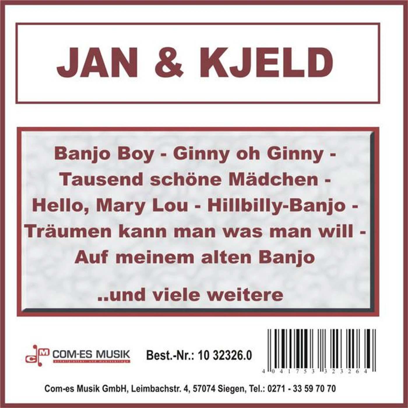 Jan & Kjeld Brand Page