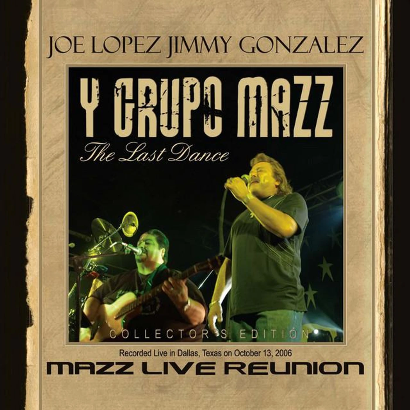 Joe Lopez, Jimmy Gonzalez Y Grupo MAZZ Brand Page