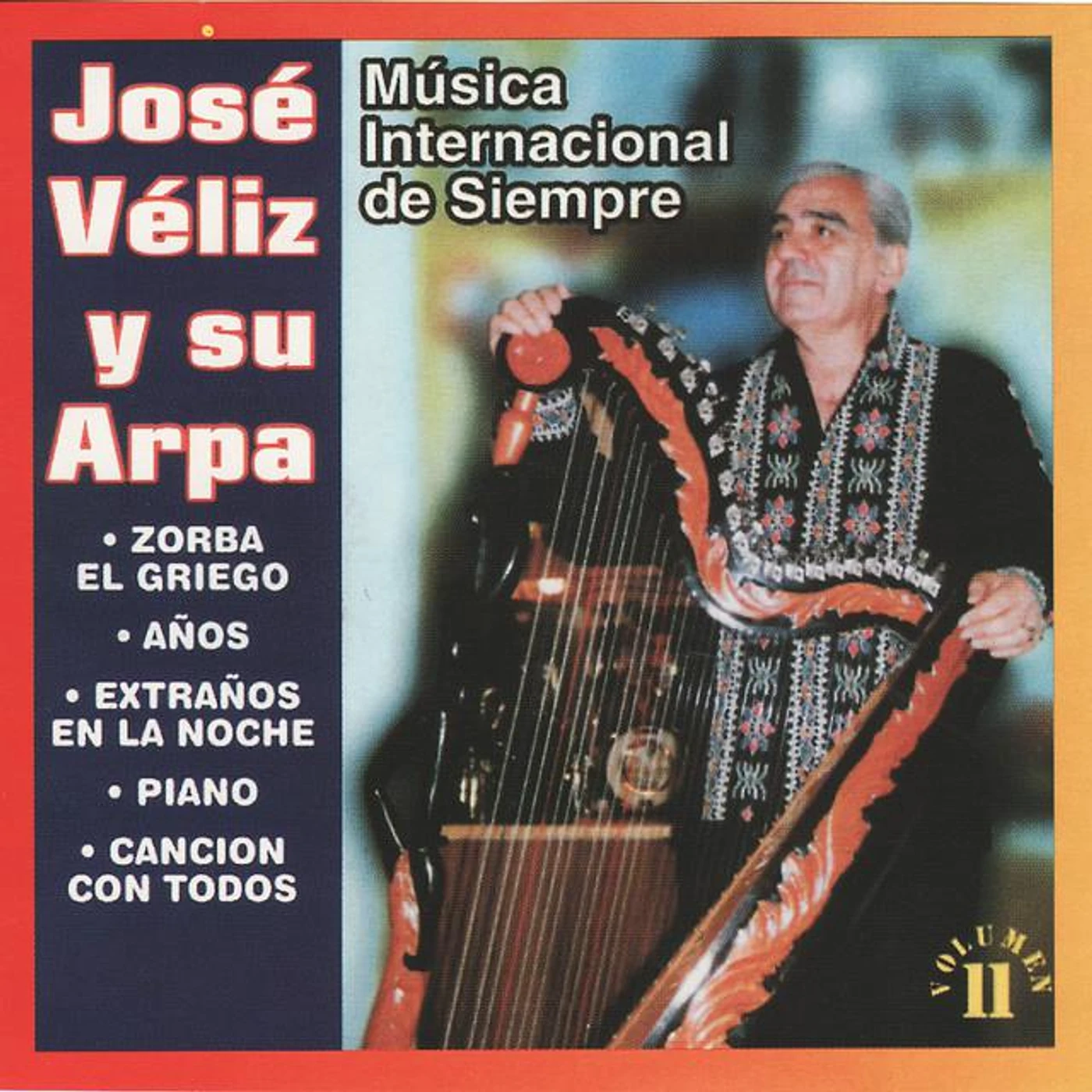 José Veliz y Su Arpa Brand Page