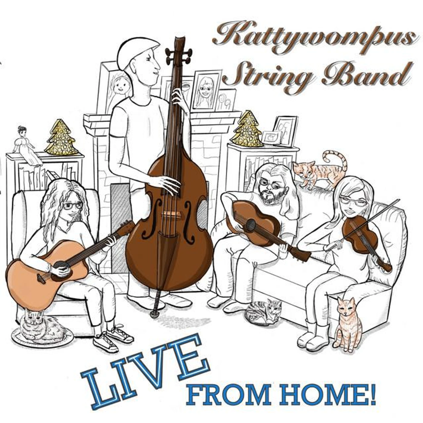 Kattywompus String Band Brand Page
