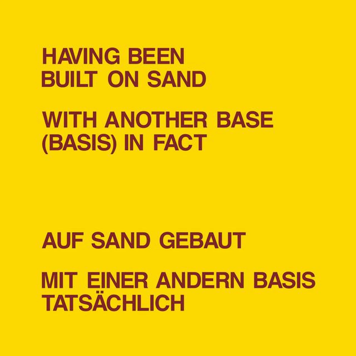 Lawrence Weiner Brand Page